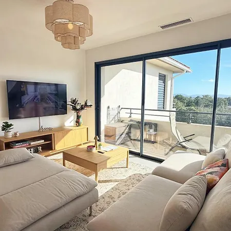 Climatisé Avec Piscine Et Sublime Vue Appartement Porto-Vecchio (Corsica)