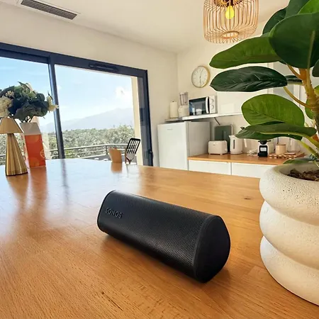 Climatisé Avec Piscine Et Sublime Vue Appartement
